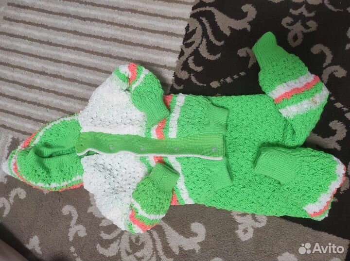 Пеленки фланелевые и костюм 62-68