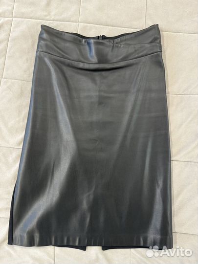 Кожаная юбка lime