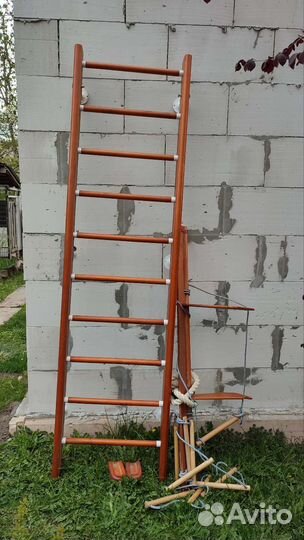 Деревянная шведская стенка Kampfer