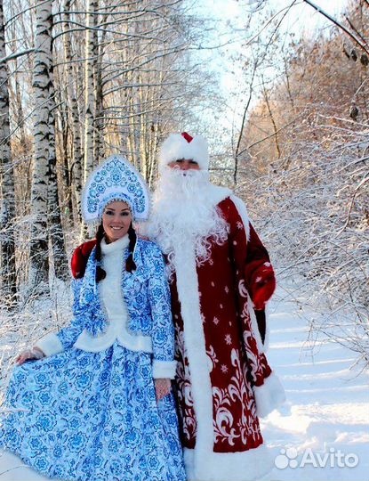 Поздравление Деда Мороза и Снегурочки