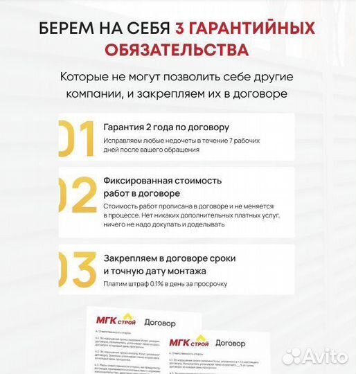 Комплект навеса 5 х 4 без монтажа