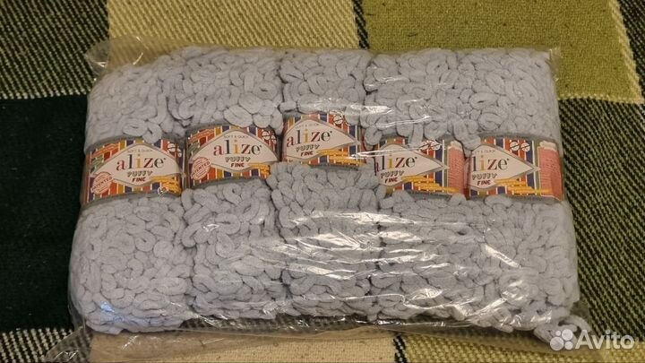 Пряжа для вязания Alize Puffy Fine (500, 5 мотков)