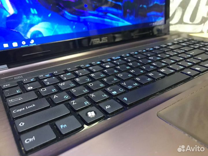 Мощный ноутбук Asus Core-i5/6gb/SSD+HDD