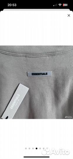 Свитшот fear of god essentials