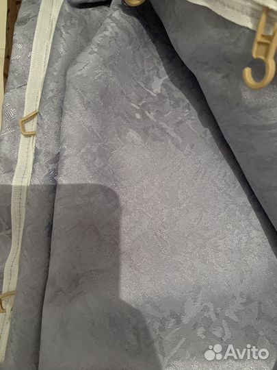 Шторы бу ширина 145 высота 230 2шт