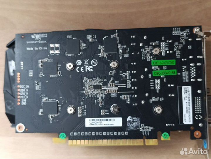 Видеокарта KFA2 Nvidia Geforce GTX 1050 TI Red