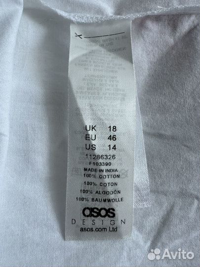 Рубашка туника ASOS 48-52