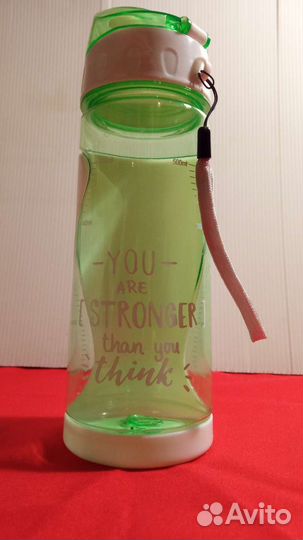 Бутылка для воды пластиковая 500 мл