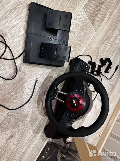 Игровой руль force wheel WH-2304V