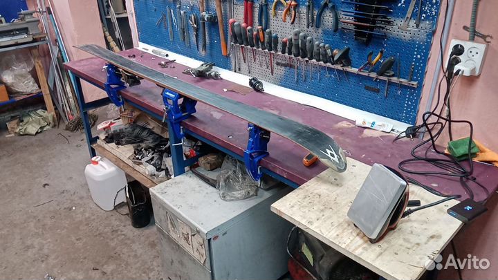 Ремонт горных лыж