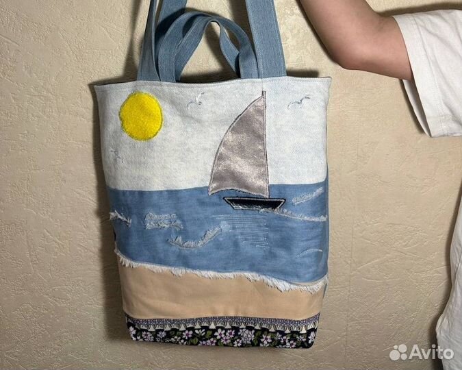 Шопперы ручной работы/сумка