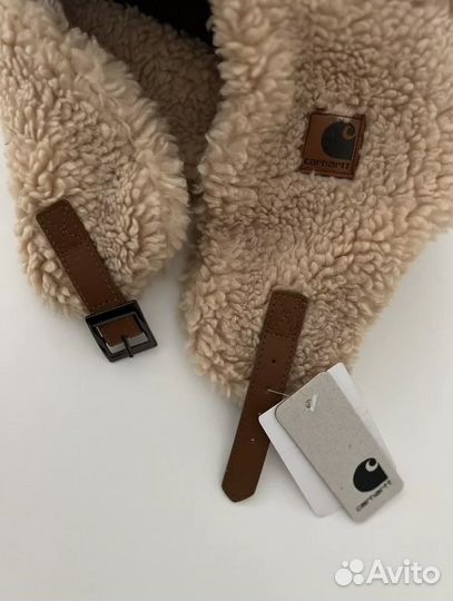 Шапка ушанка carhartt