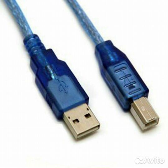 USB 2.0 кабель Type A to B Male for Arduino U