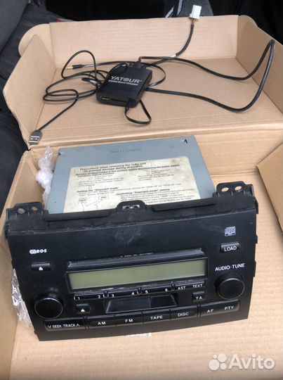 Магнитола 2din toyota land cruiser prado