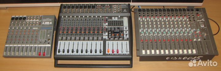 Микшерные пульты 3шт Микшер Mynah Behringer Phonic