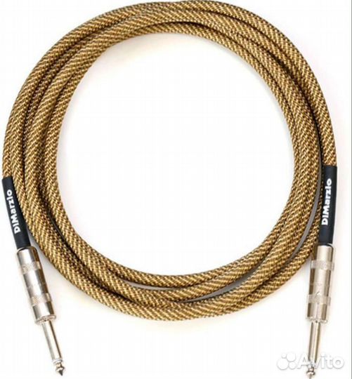 Инструментальный ретро кабель Dimarzio, США, новый