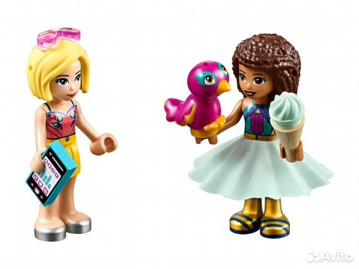 Lego Friends 41390 Машина со сценой Андреа. Новый
