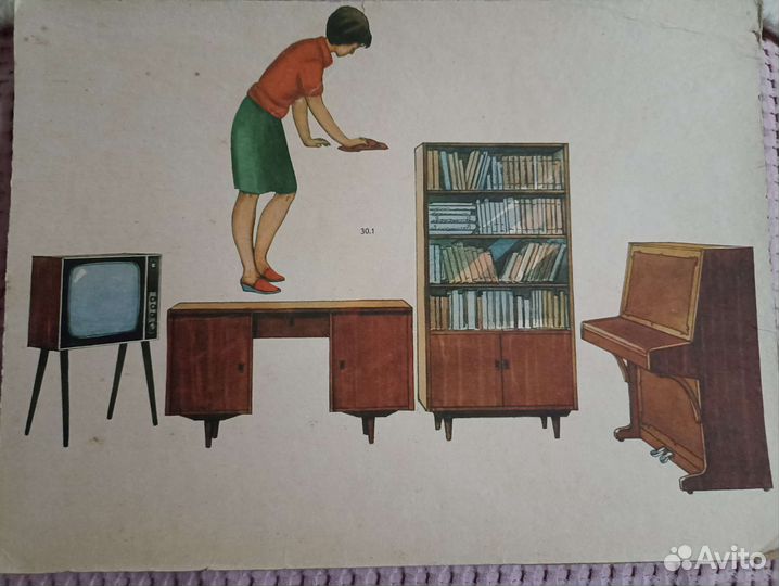 Наглядное пособие для детского сада СССР