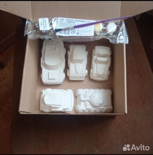 Гипсовые фигурки для раскрашивания