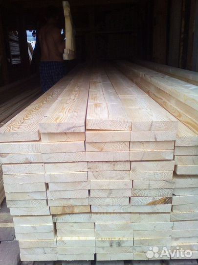 Пиломатериалы. Доска сухая 50 100 6000