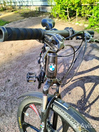 Велосипед взрослый на литых дисках BMW новый