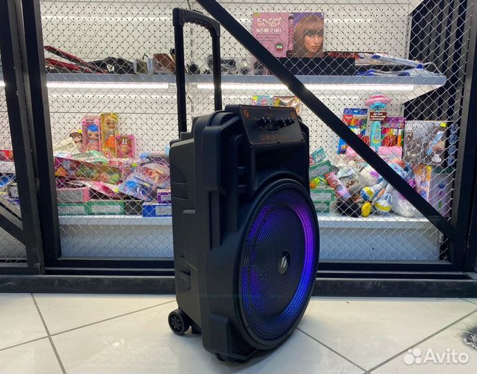 Колонка большая переносная KTS 120w