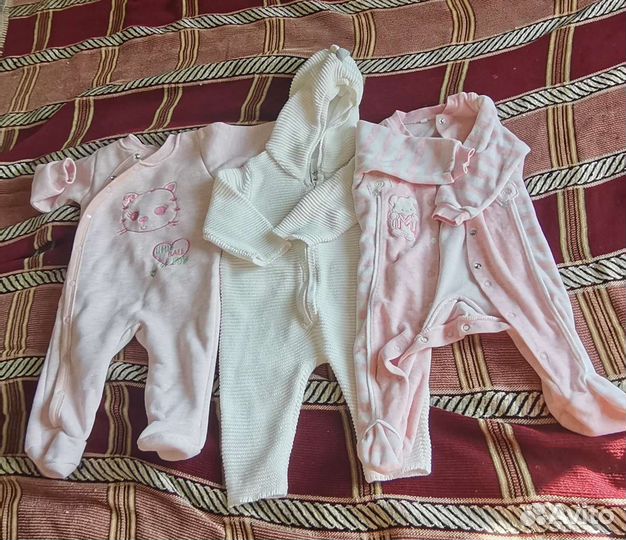 Вещи на девочку пакетом 68-74