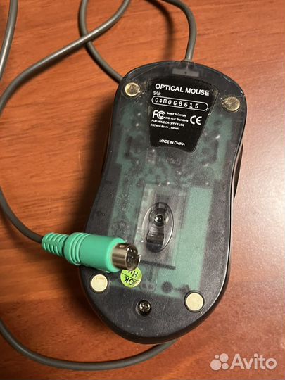 Мышь оптическая проводная ps2 вход