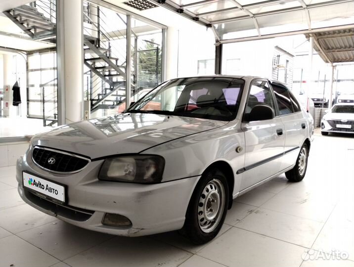 Hyundai Accent 1.5 AT, 2004, 212 000 км