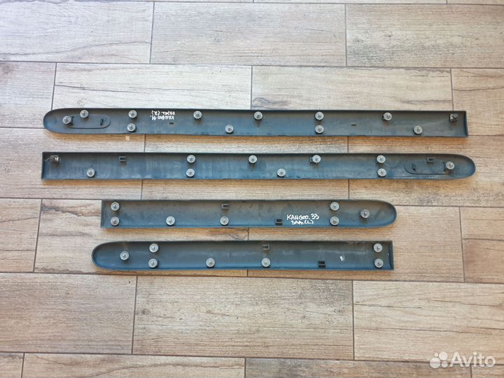 Renault Kangoo. Рено Канго. Молдинги дверей