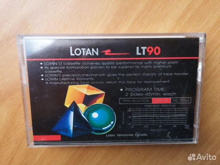 Аудио кассеты Lotan LT90 в хорошем состоянии