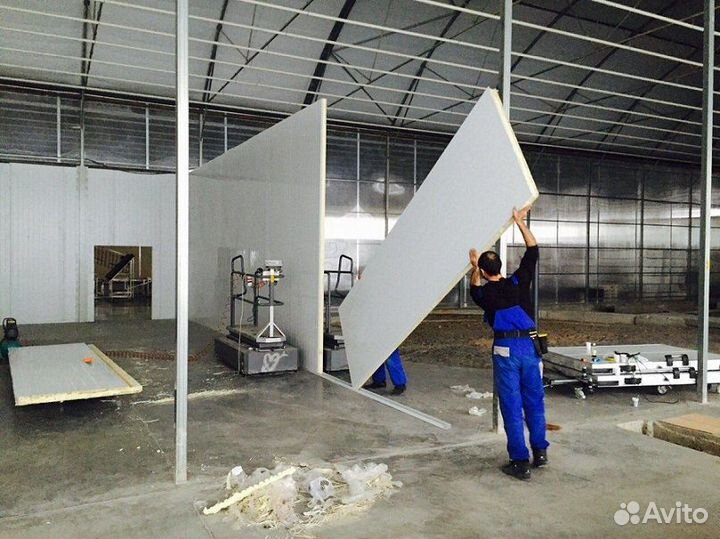 Монтаж холодильной камеры