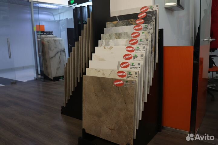 Кварвиниловая плитка / Доставка и установка