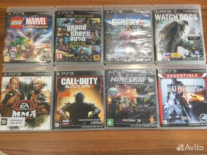 Диски для ps3