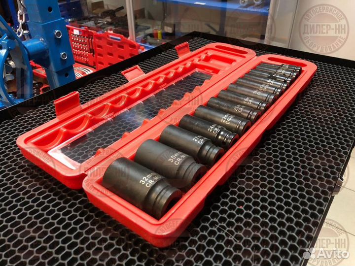 Набор ударных головок 1/2