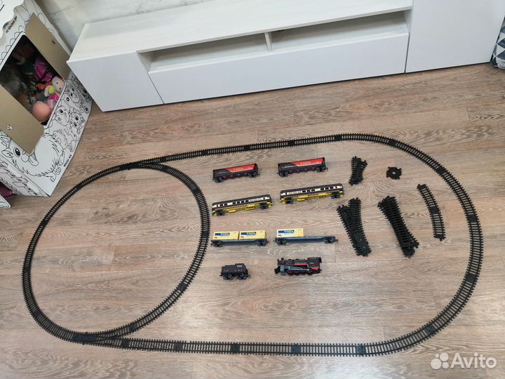 Железная дорога, поезд, детская игра