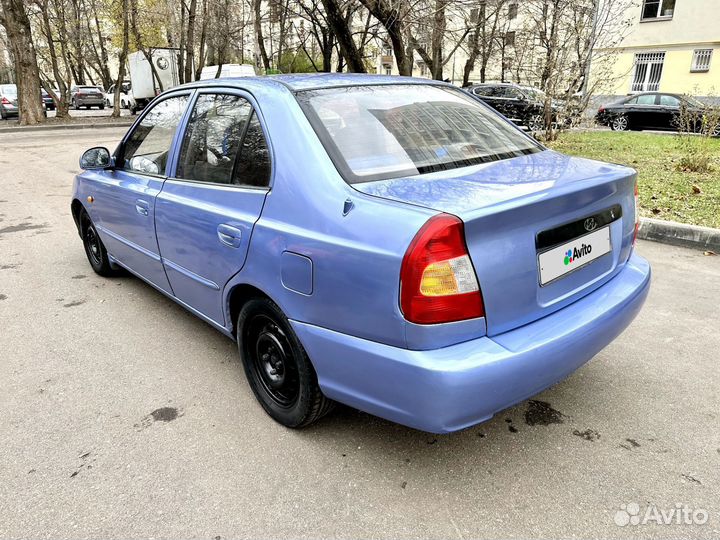 Hyundai Accent 1.5 МТ, 2005, 172 000 км