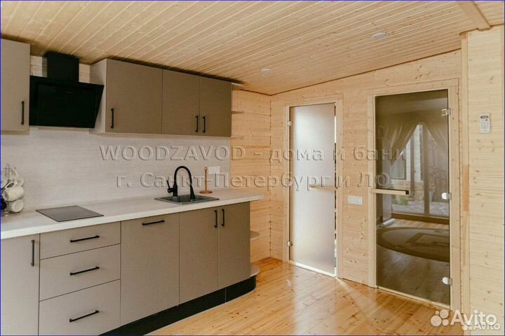 Дом каркасный 6х5 Скандинавия DO-7339