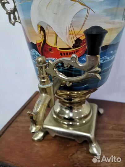 Самовар электрический 4-5 литров Роспись