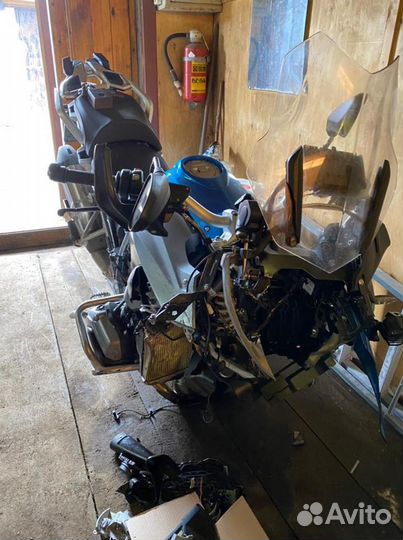 BMW R1200GS 2014 года выпуска по запчастям