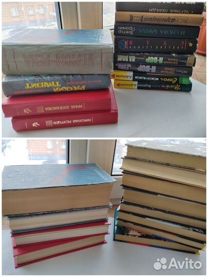 Книги 100, 50р,детектив. криминал