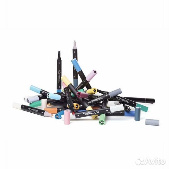 Маркеры для рисования Graphmaster 50 шт