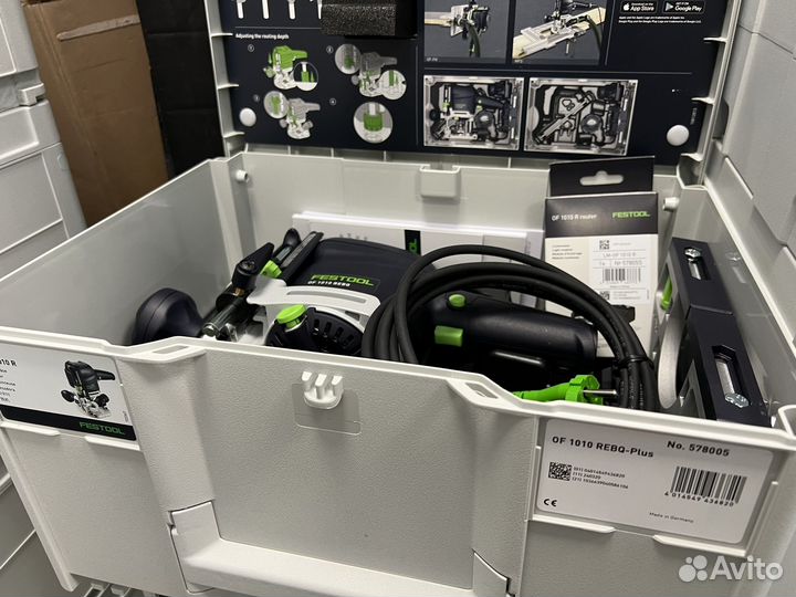 Вертикальный фрезер Festool OF 1010 rebq-Plus