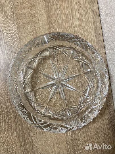 Пепельница хрустальная