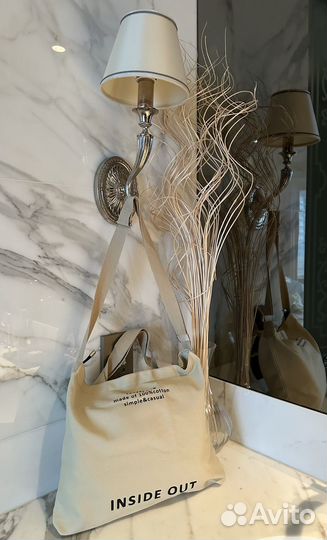 Сумка шоппер холщовая