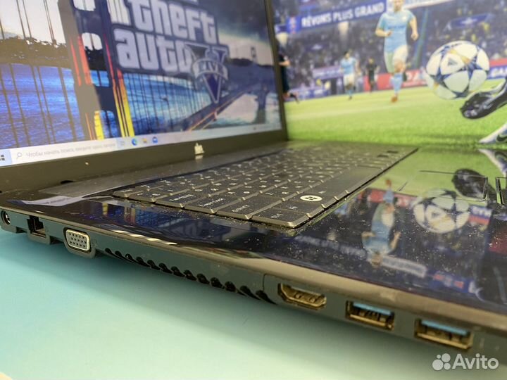 Большой Мощный Ноутбук i5/SSD/6gb/17.3