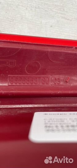 Фонарь задний правый Citroen C4 рест. 2010