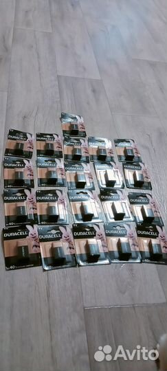 Батарейка крона Duracell