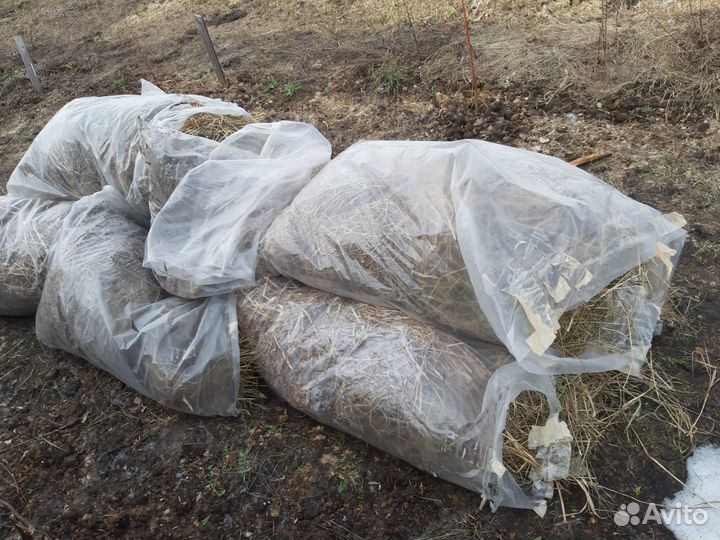 Сено в компост