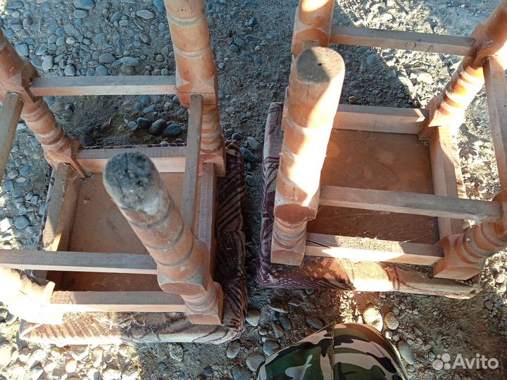 2 стула бу. Цена за оба стула